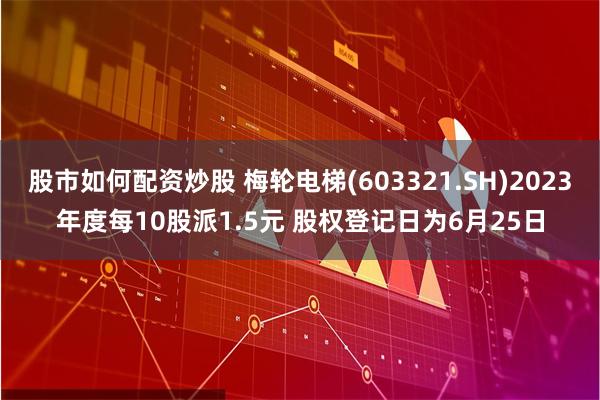 股市如何配资炒股 梅轮电梯(603321.SH)2023年度每10股派1.5元 股权登记日为6月25日