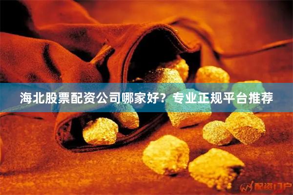 海北股票配资公司哪家好？专业正规平台推荐